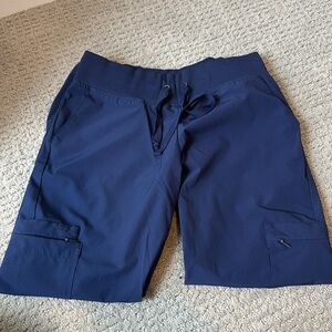 Blue sky navy joggers